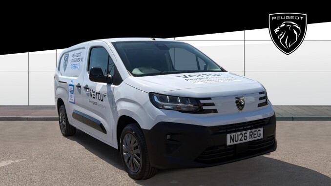 Peugeot Partner Xl Diesel 1.5 BlueHDi 100 Asphalt Van - Image 1